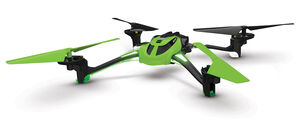 LaTrax Alias Ready-To-Fly Micro Electric Quadcopter Drone (Green)